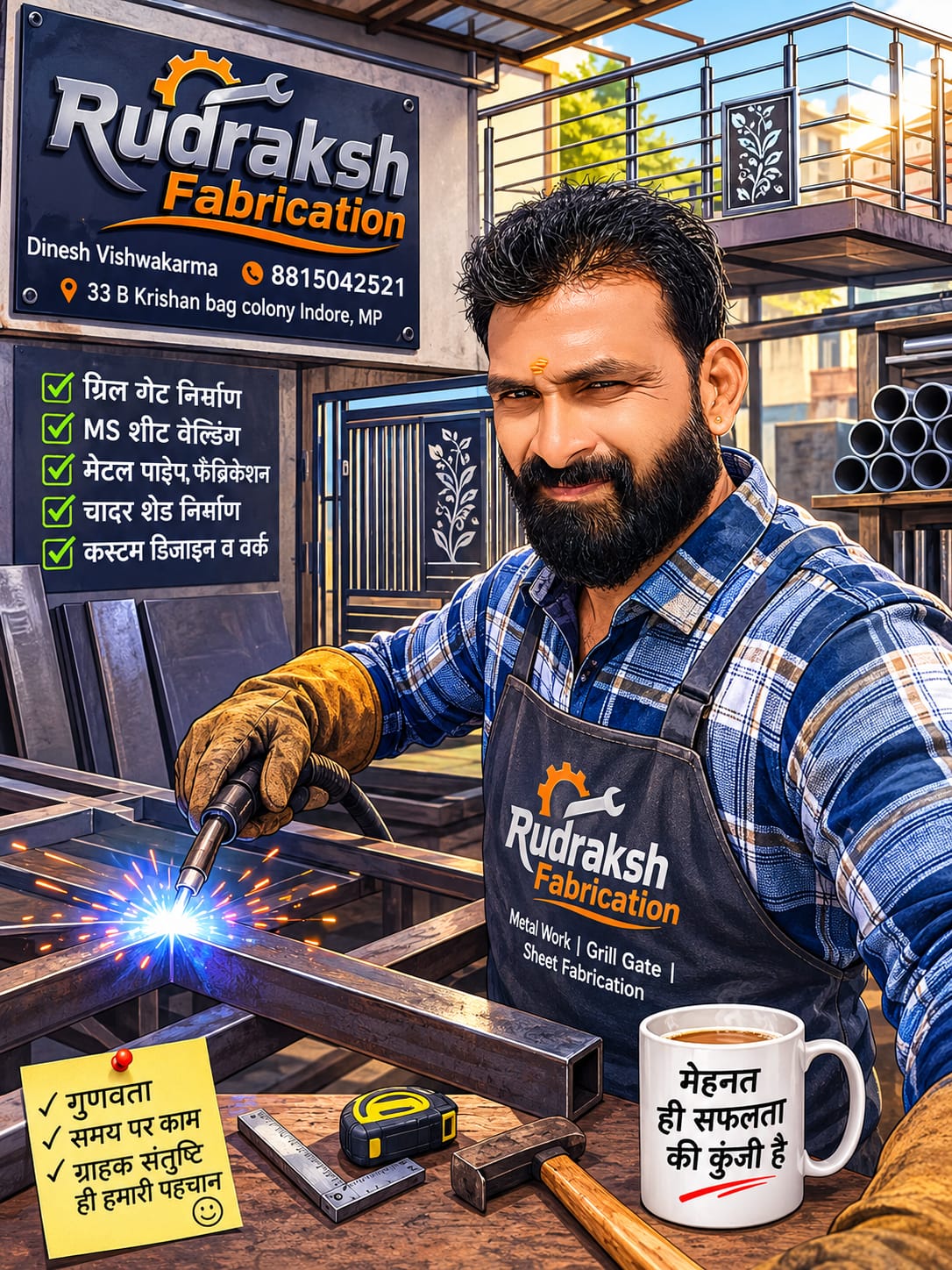 Welcome To  Rudrakash Fabrication